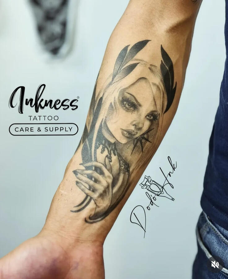 Untitled Blackwork tetoválás – győri tetoválás Dodó Ink Tattoo